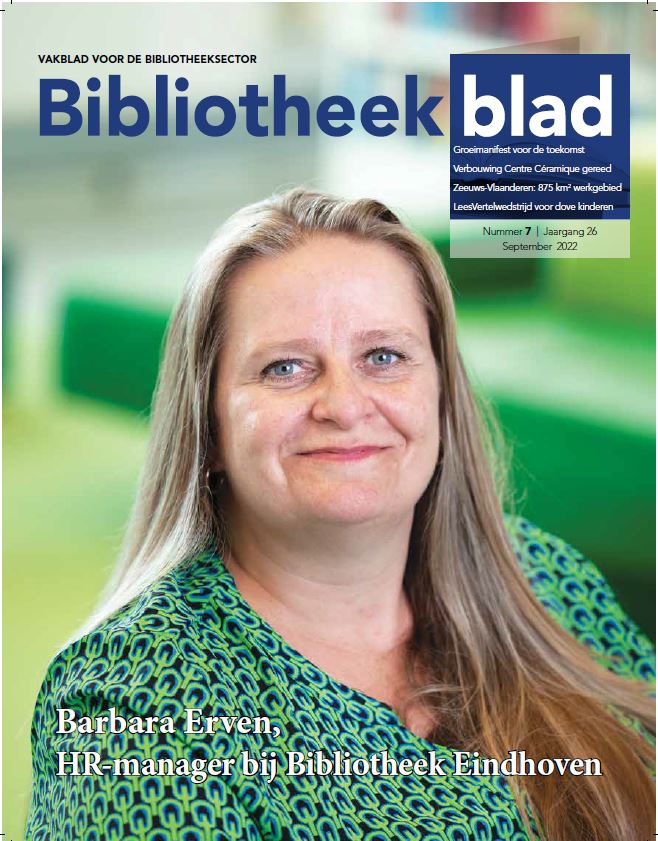 In het nieuwste nummer van Bibliotheekblad (7, komt uit rond 23
