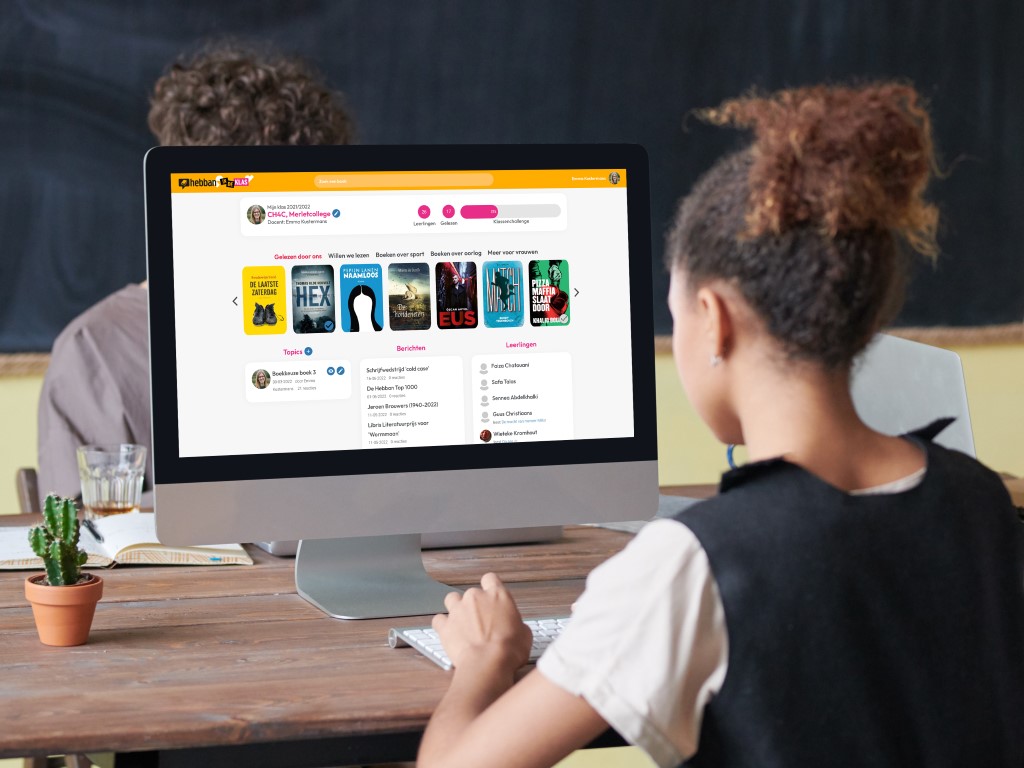 Nieuw initiatief Hebban in de Klas - Bibliotheekblad